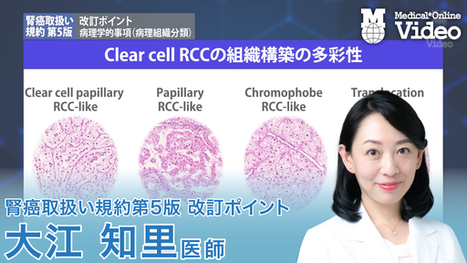 腎癌取扱い規約第5版 改訂ポイント 病理学的事項（病理組織分類